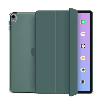 Produktbild von Schutzhülle für Apple iPad 12th 11" (A18) / iPad 11th 11" (A16) / iPad 10 10.9" Generation (2026/2025/2022) Smart Cover Etui Tasche Hülle -MARINE GRÜN