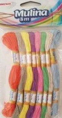 Produktbild von Stickgarn pastellfarben 8 m (Schul- und Schrein, Kreativartikel)