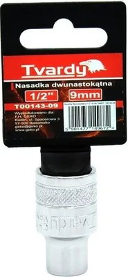 Obrázok produktu pre Nástrčné hlavice 1/2" 9 mm TVARDY