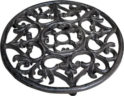 Produktbild von Untersetzer Gusseisen rund 19 cm