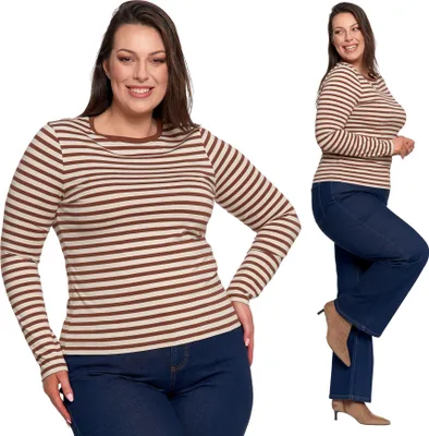 Produktbild von Moraj | Damenbluse - Beige - Baumwolle - Langarm - Modisch - Klassisch, Größe  L