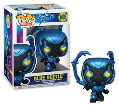 Produktbild von Funko Blue Beetle POP! Movies Vinyl Figuren Blue Beetle w/CH 9 cm Sortiment (6)