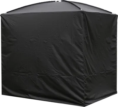 Produktbild von HOME DELUXE - Abdeckung Gartenliege CAPE PROVENCE, Maße 236 x 180 x 210 cm, Farbe: Schwarz I Hollywoodschaukel Sonnenliege Schaukelliege