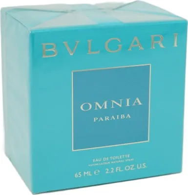 Zdjęcie produktu dla BVLGARI Omnia Paraiba, Kobiety, 65 ml, Butelka jednorazowa, Pomarańczowy, Gardena, Kakao, Wetiwer