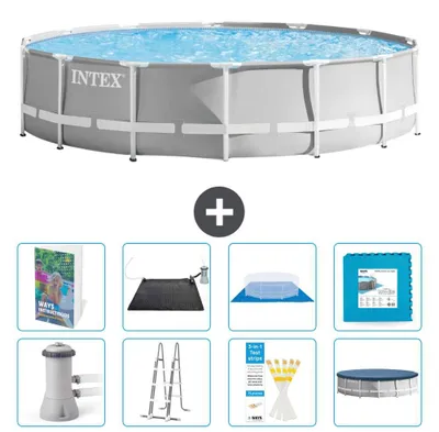 Produktbild von Prism Frame Pool Rund - 427x107 cm - 7-teilig S621