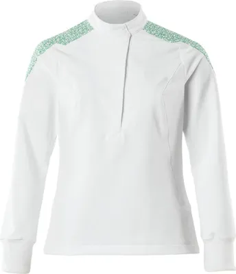 Produktbild von Mascot Schlupfkasack, Damen, ULTIMATE STRETCH Gr. XL, weiss/grasgrün