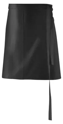 Produktbild von Vorbinder, Schürze, ohne Tasche, B 80 x L 45 cm : schwarz : 100% Polyester