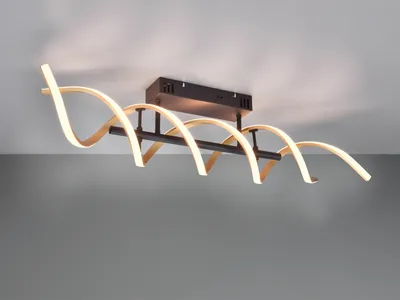 Immagine prodotto di SEQUENCE lampada da soffitto moderna da incasso a LED oro Trio 641810208