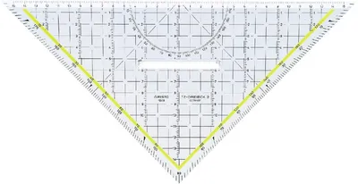 Produktbild von ARISTO - Geodriehoek Aristo 1648/2 mit Griff 325 mm | 1 Stück | 10 Stück