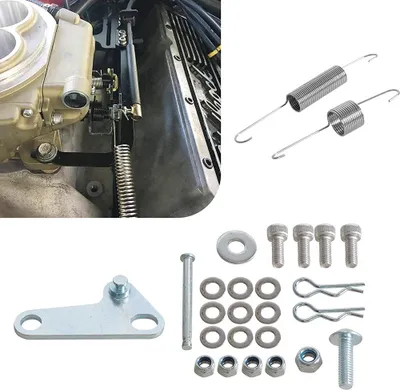 Imagen del producto de 304147 Kit de montaje de cables EZ-EFI, soporte para palanca de acelerador de carburador, reemplazo para GM700R4