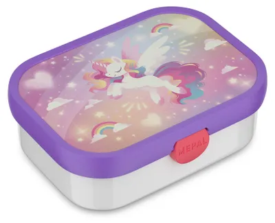 Imagen del producto de Recipiente para alimentos Mepal Campus - Unicornio Brillante. Lonchera Campus, modelo 107440065411, código de barras 8720294056201