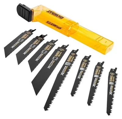 Image de Coffret de 8 Lames DEWALT DT99551-QZ pour scie sabre XR Runtime