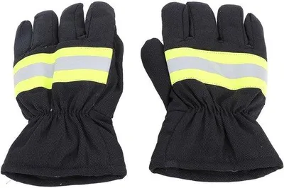Productafbeelding van Brandweerhandschoenen - Hittebestendig - Beschermende handschoenen - 27 cm lengte - Comfortabele pasvorm