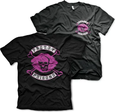 Produktbild von Pretty Poisons T-Shirt - Large - Black