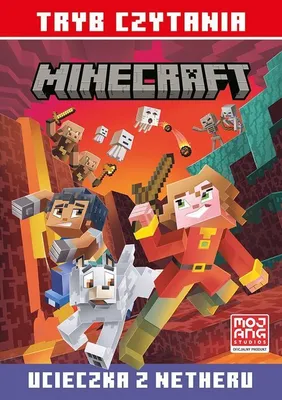 Productafbeelding van Ucieczka z Netheru. Minecraft. Tryb czytania