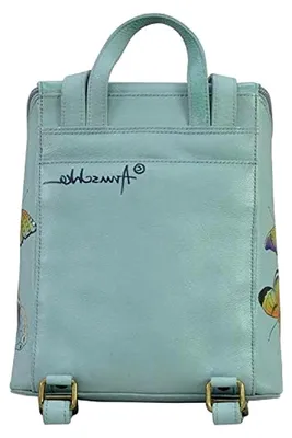 Produktbild von Damen Women’s Original Genuine Leather Hand-painted Backpack Rucksack (1er Pack)