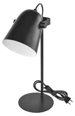 Immagine prodotto di EMOS Lampada da tavolo nera Nina per lampadina E27 Z7642B