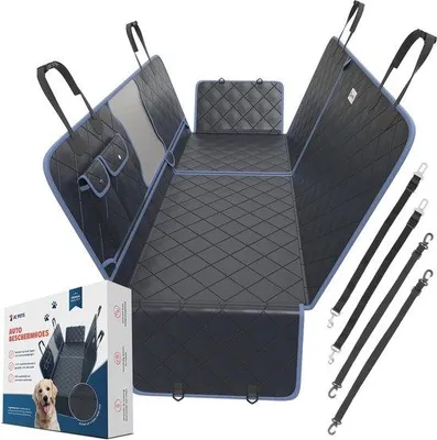 Produktbild von Famanu Hundedecke 4 in 1 Multifunktionale Schutzhülle - Für Rückbank und Kofferraum - 150 x 135 cm