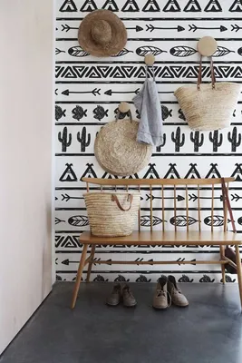 Produktbild von Coloray Fototapete 416x254 cm Vlies-Fototapete - Boho minimalistischer Boho.