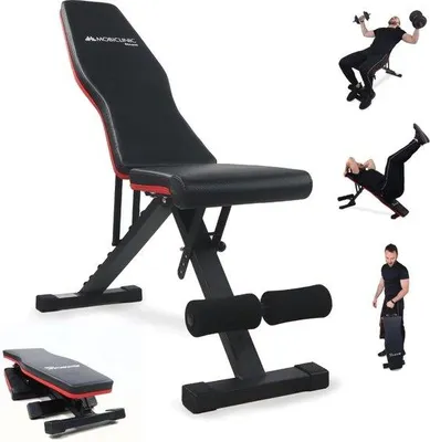 Produktbild von Klappbare Hantelbank für Zuhause, bis 200kg, ergonomisch
