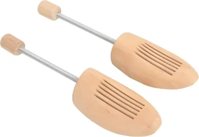 Obrázek produktu pro vidaXL Stromky na boty 2 páry EU 43-46 Masivní dřevo Lotus