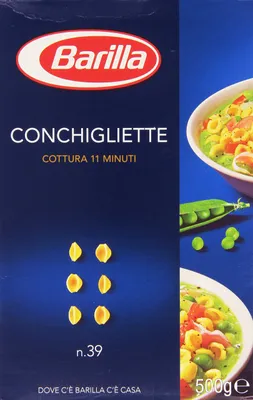 Produktbild von Barilla Conchigliette Pasta di Semola di Grano Duro - 500 gr