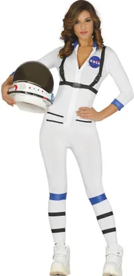 Imagen del producto de Mono elástico para astronautas, para mujer, talla M-L, talla: M
