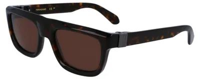 Image de FERRAGAMO SF2009S 242 DARK TORTOISE 56/21/145 MALE Lunettes de soleil