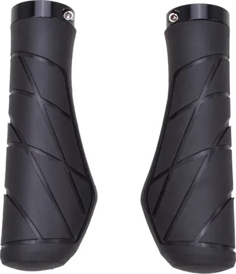 Produktbild von E-Bike Lenkergriffe ergonomisch stoßabsorbierend schwarz 135/135mm