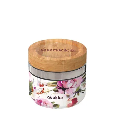 Obrázok produktu pre QUOKKA Sklenená nádoba – DARK FLOWERS QUOKKA