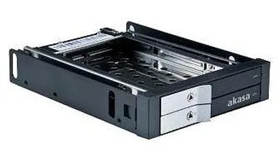 Zdjęcie produktu dla Akasa AK-IEN-03, 2.5", Czarny, SATA, Stal nierdzewna, 6 Gbit/s, 101,6 mm