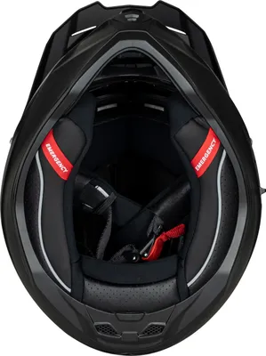 Produktbild von Spec-X Crosshelm SX-62.01 schwarz matt XS
