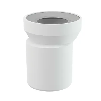 Produktbild von AlcaPlast A92 exzentrischer Universal WC Anschlußstutzen | Rohr-Stutzen DN100 (ø110mm) : Stutzen exzentrisch 15 mm Ausführung: Stutzen exzentrisch 15 mm