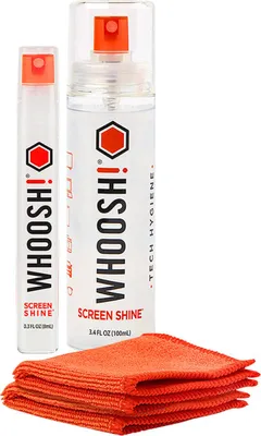 Produktbild von WHOOSH! DUO 2-Pack 100+8ml w. 2 cloths Non Toxic Safe for all screens
