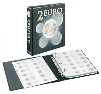 Produktbild von Lindner 3535M PUBLICA M 2 Euro-Vordruckalbum