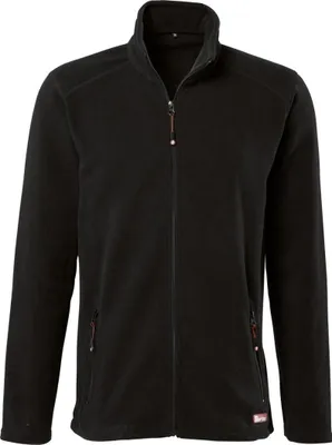 Produktbild von Fortis Fleecejacke Herren Basic 24 Gr. L schwarz