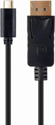 Image de gembird USB-C auf Display-Port Adapter, schwarz (4k 60Hz)
