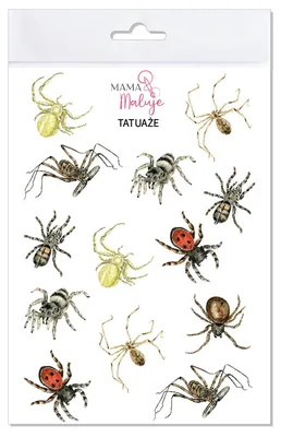 Image de Tatouages lavables Arachnides 2