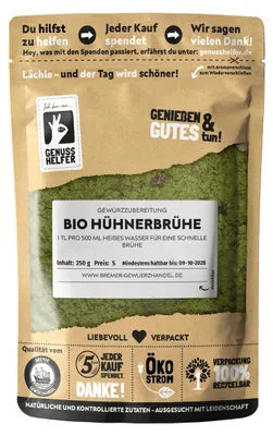Produktbild von Hühnerbrühe Streuwürze, gemahlen