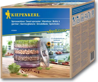 Produktbild von Keimsprossen Box Gourmet 1-3 Etagen für Anzucht