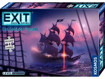 Image de Kosmos EXIT Le jeu avec 4 puzzles inclus L'or des pirates