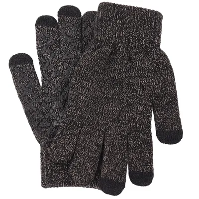 Produktbild von Winterhandschuhe Dunkelgrau für Touchscreens KP21363