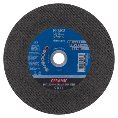 Produktbild von PFERD 61323019, Schneidedisk, Stahl, 23 cm, Jede Marke, Flache Mitte, 2,22 cm