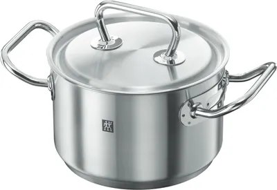 Zdjęcie produktu dla ZWILLING TWIN Classic, 2 l, Stal nierdzewna, Ceramika, Gaz, Halogen, Indukcja, Płyta jednolita, Stal nierdzewna, Stal nierdzewna, Stal nierdzewna