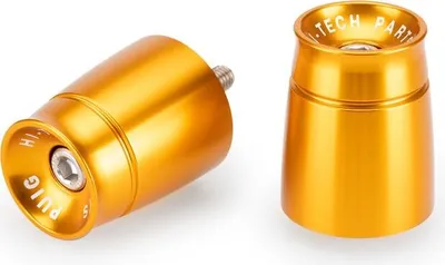 Image de Embouts de guidon PUIG 21400O Sport adaptés à la YAMAHA YZF-R1 Or