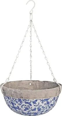 Produktbild von Esschert Design Aged Ceramic Hanging Basket; AC03