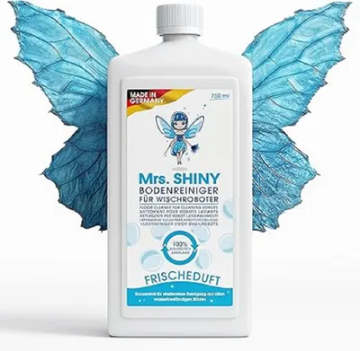 Produktbild von Mrs. Shiny-Bodenreiniger für Wischroboter 750ml Konzentrat, Duft: Frische