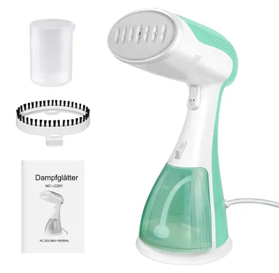 Image de Fer à vapeur de voyage pour vêtements, portable - 3000W - Réservoir d'eau de 300 ml - Chauffage rapide en 30 secondes - Vapeur de 50 g/min - 220V