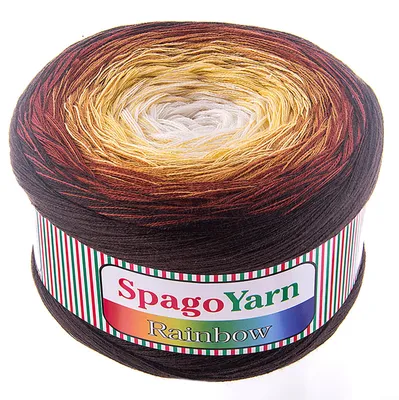 250g Farbverlaufsgarn Rainbow 07