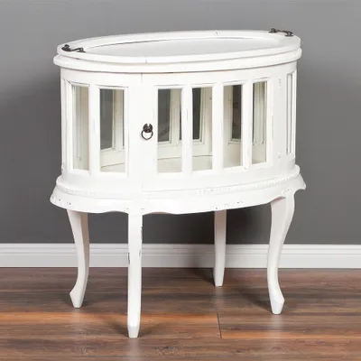 Produktbild von Barschrank CORUNA Mahagoni Antique White
